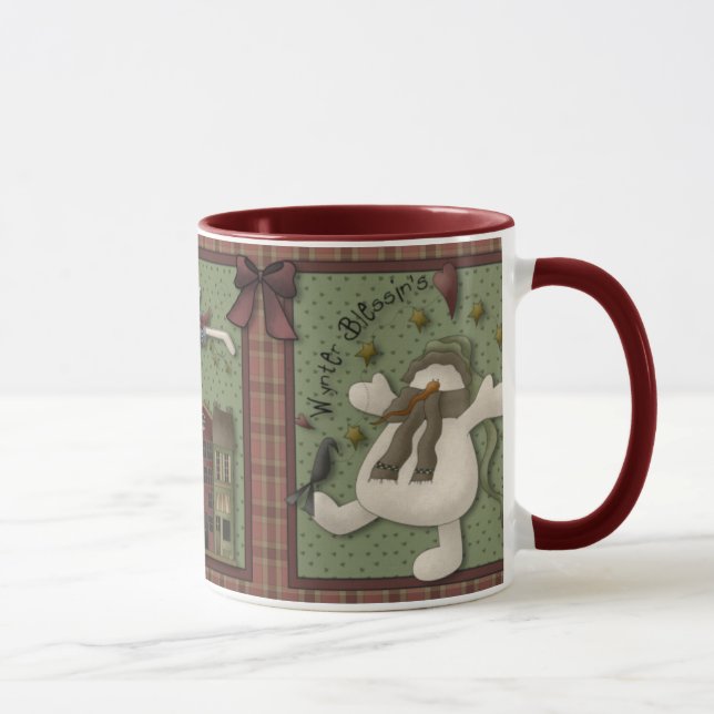 Caneca Snowman Mug de Wynter Blessin (Direita)