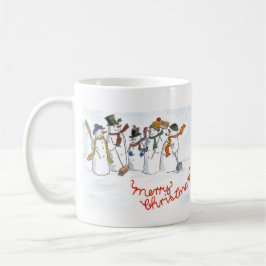 Caneca Snowmen Ringer Mug