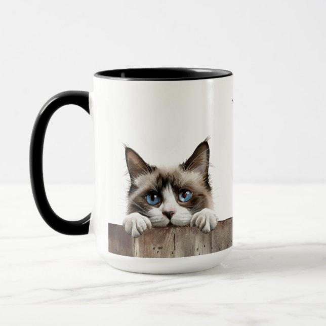 Caneca Snowshoe Cat Mug (Esquerda)