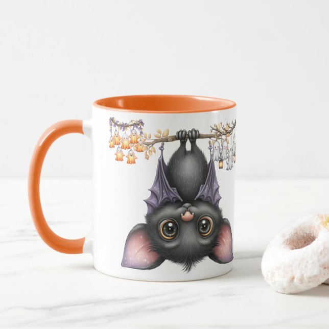 Caneca Só andando, Bats (Com Donut)