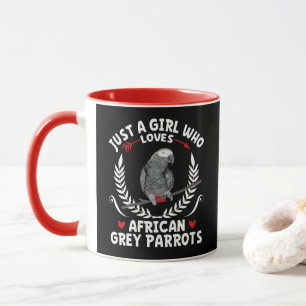 Caneca Só uma garota que ama as Cinzas africanas é engraç
