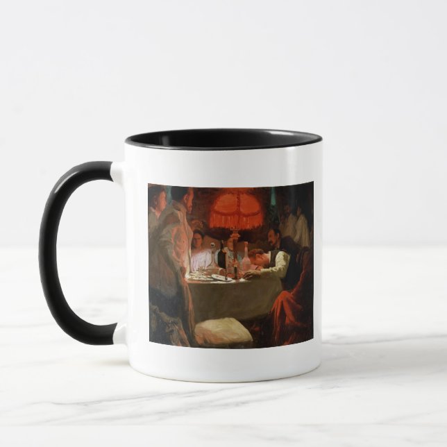 Caneca Sob a luz vermelha, c.1910 (Esquerda)