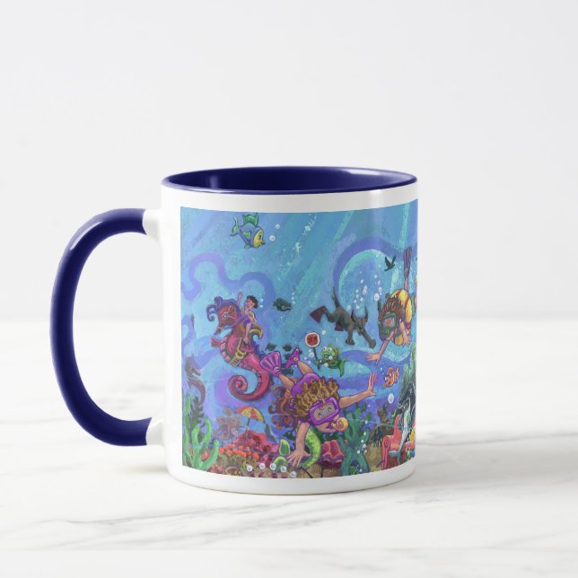 Caneca Sob o mar (Esquerda)