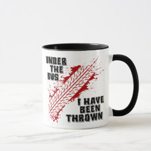 Caneca Sob o ônibus que eu fui jogado