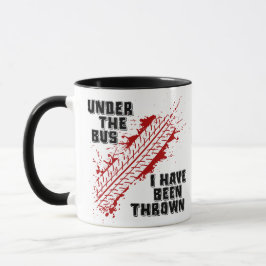Caneca Sob o ônibus que eu fui jogado