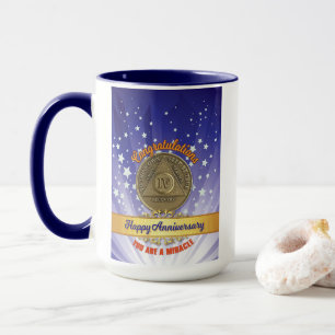 Caneca Sober de 4 anos - Você é um nome personalizado mil