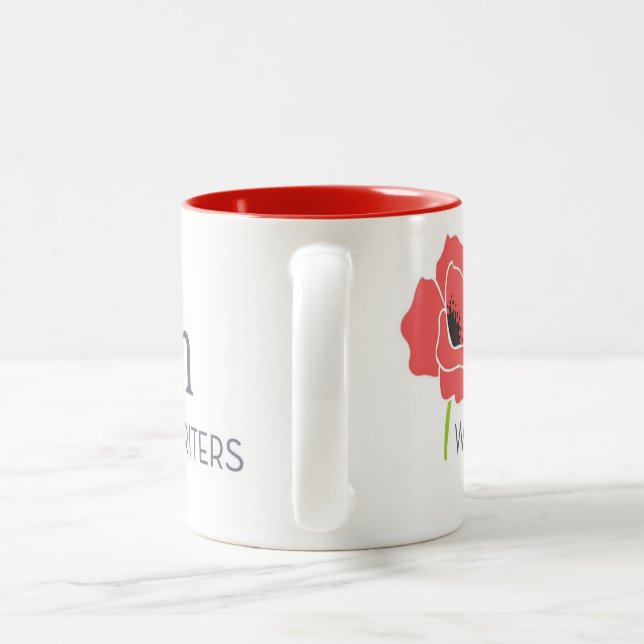Caneca Sobre-feita sob medida flor (Alça)