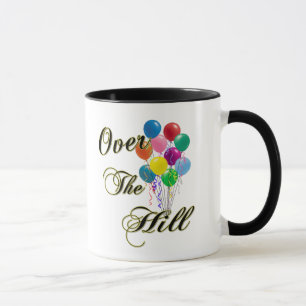 Caneca Sobre os copos do aniversário do monte e as