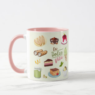 Caneca Sobremesas Doces Italianos