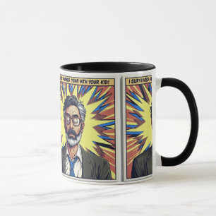Caneca Sobrevivência épica do educador