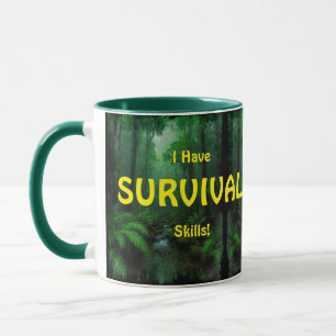 Caneca Sobrevivência Habilidades Prevalecistas ShTF Desig