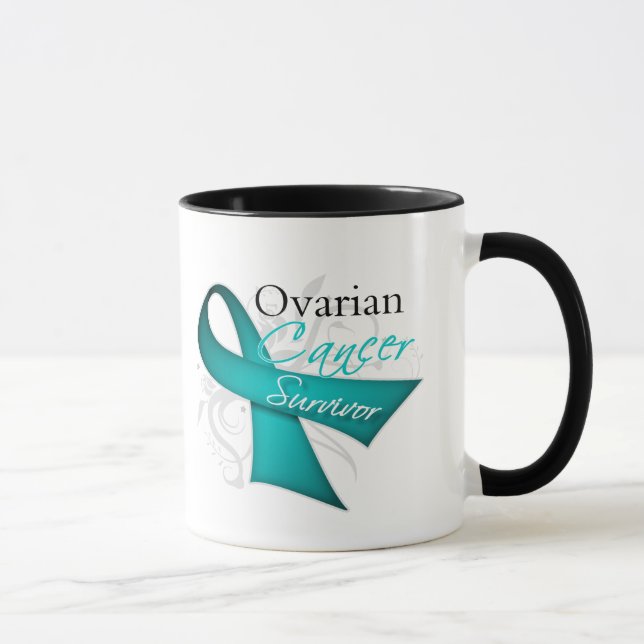 Caneca Sobrevivente - câncer de ovário
