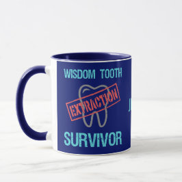 Caneca Sobrevivente de Extração Dente de Sabedoria Person