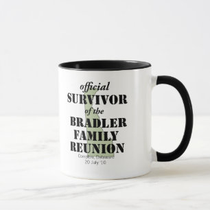 Caneca Sobrevivente Sindical Oficial da Família - Delawar