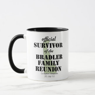 Caneca Sobrevivente Sindical Oficial da Família - Delawar