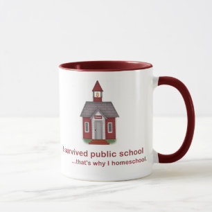 Caneca Sobrevivi à Escola Pública - Mug