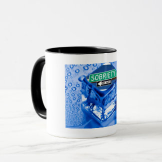 Caneca Sobriedade uma maneira de arte.
