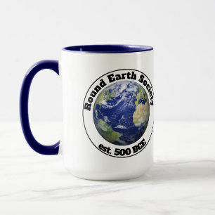 Caneca sociedade da terra redonda