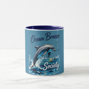Caneca Sociedade Ocean Breeze Verão Costeiro