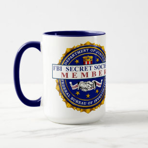 CANECA SOCIEDADE SECRETA DO FBI COVFEFE JUMBO
