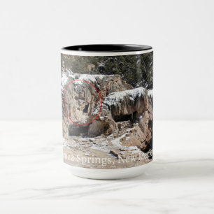 Caneca Soda Dam, Jemez Primaveras, Novo México