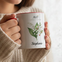 Caneca Soft Lily of the Valley – May Birth Month