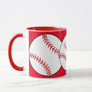 Caneca Softball Mãe Ringer Mug