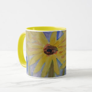 Caneca Sol Amarelo de Verão