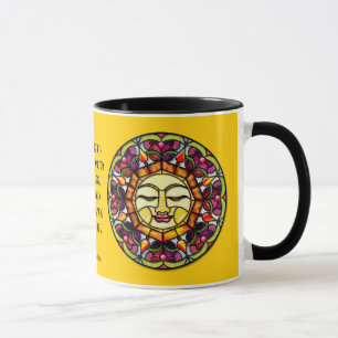 Caneca Sol De Vidro Estreitado (Mug Personalizado)