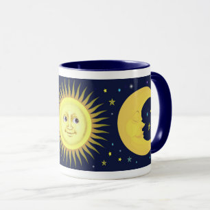 Caneca Sol, Lua e Estrelas