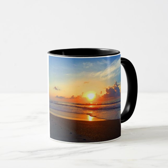 Caneca Sol oceânico (Frente Esquerda)