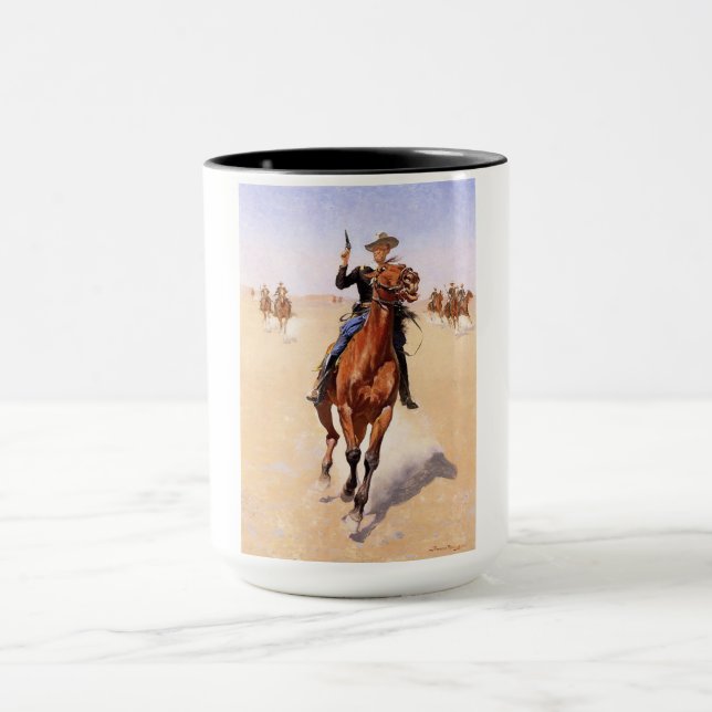 Caneca Soldado das Planícies (Cavaleiro de Cowboy) (Centro)
