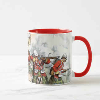 Caneca Soldados britânicos do século XIX