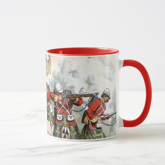 Caneca Soldados britânicos do século XIX (Direita)