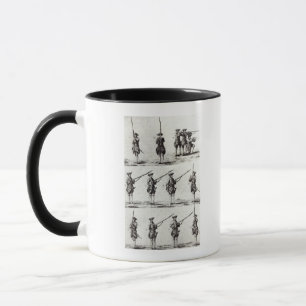 Caneca Soldados com baionetas