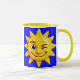 Caneca Soleil avec clin d'oeil