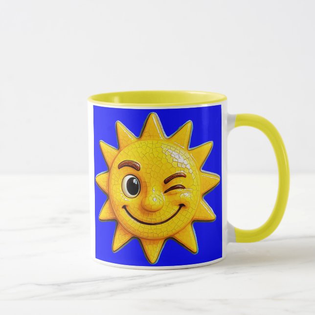Caneca Soleil avec clin d'oeil (Direita)