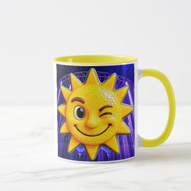 Caneca  Soleil lumineux souriant (Direita)