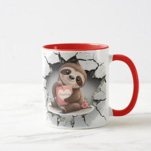 Caneca Solidez do dia de os namorados