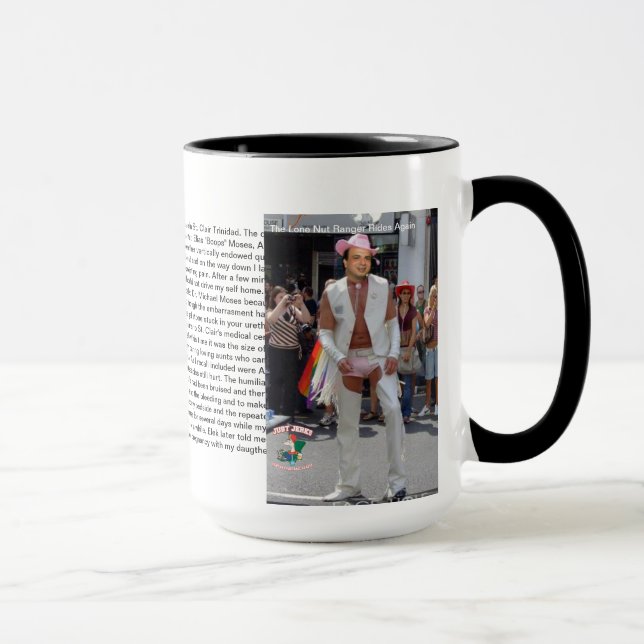 Caneca solitária oficial da história da porca de (Direita)
