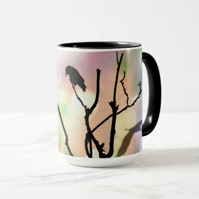 Caneca Solitário Crow Mug (Frente Esquerda)