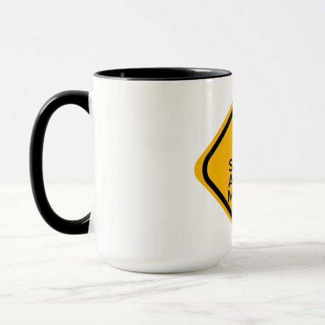 Caneca Solo Acústico Músico Mug Amarelo (Esquerda)