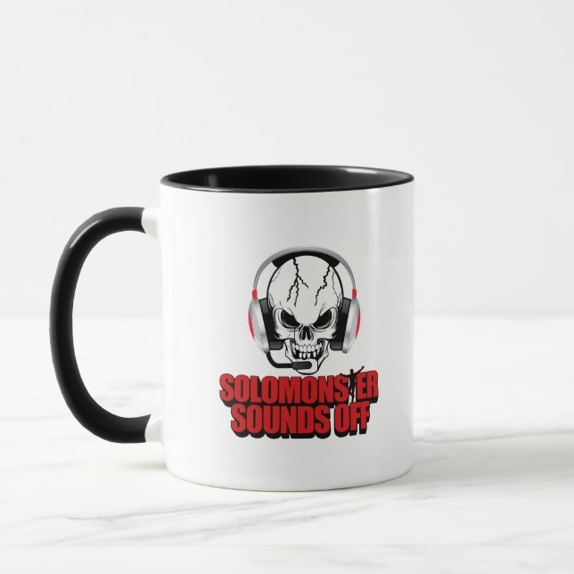 Caneca Solomonster Sons desligados logotipo (Esquerda)