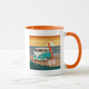 Caneca Somente locais VW Surf Van