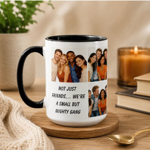 Caneca Somos Como uma Gangue Muito Pequena   Amizade Dive