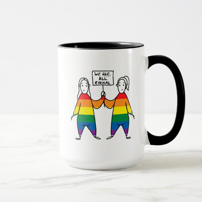 Caneca Somos Todos Iguais (Direita)