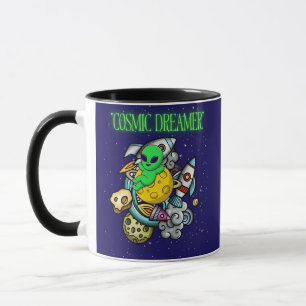 Caneca sonhador cósmico