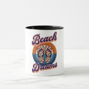Caneca sonhador de praia