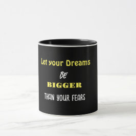 Caneca Sonhe Grande, Sip Maior, O MÚLTIMO MUG Motivaciona