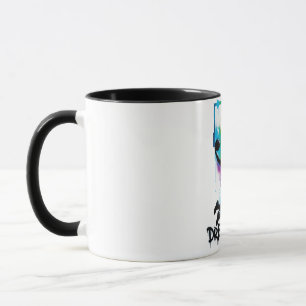 Caneca Sonhe Grande   Vibrante Enterrada de Basquete Colo